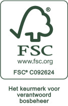 Bruschke is FSC-gecertificeerd Bruschke is FSC-gecertificeerd