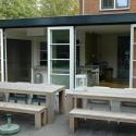 Achtergevel woonhuis Santpoort-Zuid.