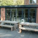 Achtergevel woonhuis Santpoort-Zuid.