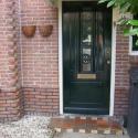 Nieuw voordeurkozijn.