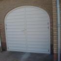 Nieuw garagedeur kozijn.