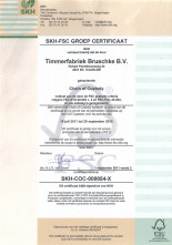 FSC-certificaat van Bruschke BV